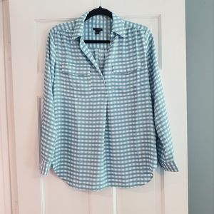 Ann Taylor checkered top